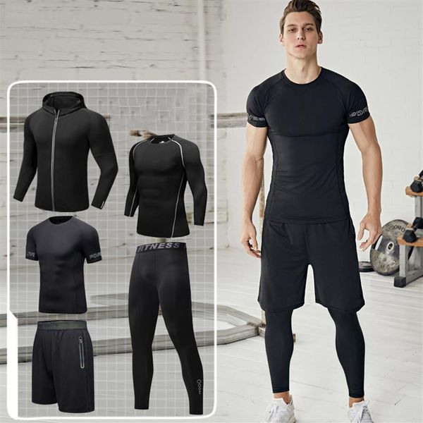 fitness suit 5-piece suit men's quick-dry short-sleeved shorts coat autumn training sports basketball morning running suit232l, White;black
fitness suit 5-piece suit men's quick-dry short-sleeved shorts coat autumn training sports basketball morning running suit232l, White;black