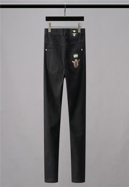 men039s jeans high 2021 classical vintage morden luxurious embroidered bee crown cotton denim pants comfort casual 2838 n4046056325, Blue
men039s jeans high 2021 classical vintage morden luxurious embroidered bee crown cotton denim pants comfort casual 2838 n4046056325, Blue
