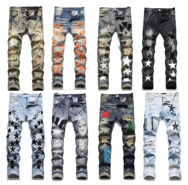 mens designer jeans jeans for men mens jeans european jean hombre mens pants trousers biker embroidery ripped for trend cotton fashion jeans, Blue
mens designer jeans jeans for men mens jeans european jean hombre mens pants trousers biker embroidery ripped for trend cotton fashion jeans, Blue