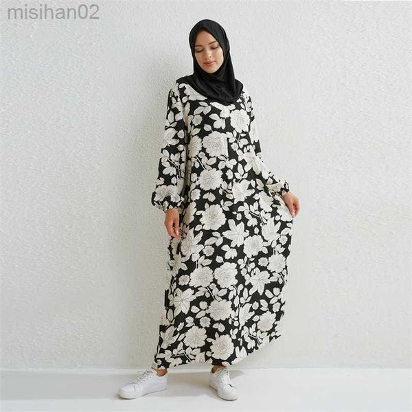 basic casual dresses muslim dresses spring summer fashion full sleeve printed floral casual long loose chiffon dress women maxi dresses vest, Black;gray
basic casual dresses muslim dresses spring summer fashion full sleeve printed floral casual long loose chiffon dress women maxi dresses vest, Black;gray