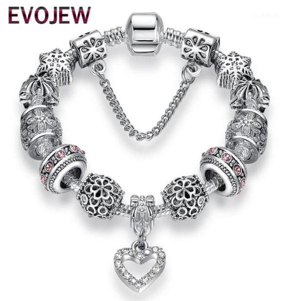 charm bracelets fashion antique 925 silver bangles crystal heart beads bracelet for women diy original jewelry gift11103778, Golden;silver
charm bracelets fashion antique 925 silver bangles crystal heart beads bracelet for women diy original jewelry gift11103778, Golden;silver