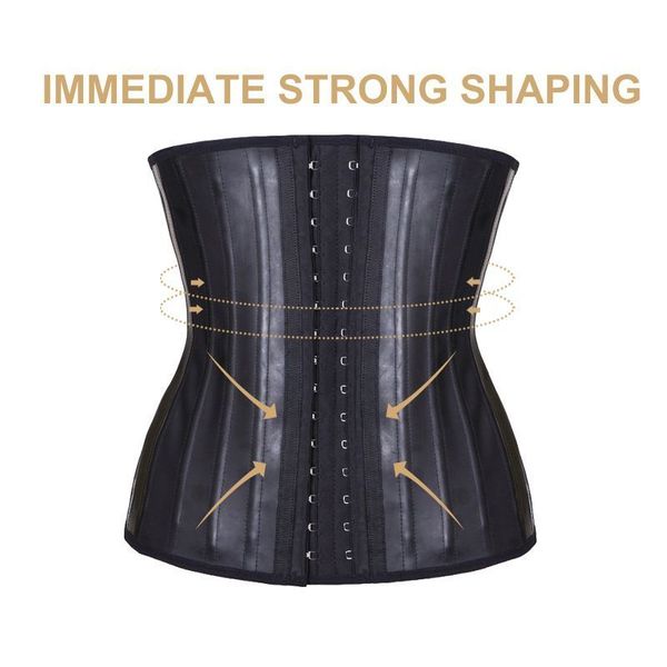 women's shapers corset waist latex waist trainer corset belly slim belt body shaper modeling strap 25 steel boned waist cincher colombi, Black;white
women's shapers corset waist latex waist trainer corset belly slim belt body shaper modeling strap 25 steel boned waist cincher colombi, Black;white