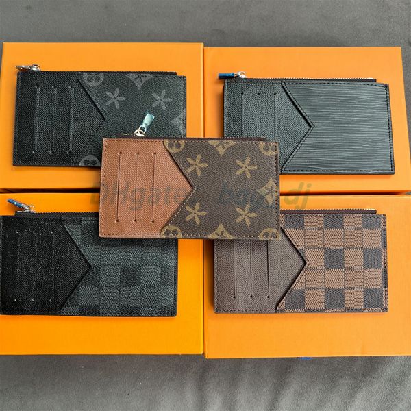 m30271 coin card holders genuine leather card slots purses luxurys designers fashion zipper wallet womens men cardholder brown flower wallet, Brown;gray
m30271 coin card holders genuine leather card slots purses luxurys designers fashion zipper wallet womens men cardholder brown flower wallet, Brown;gray