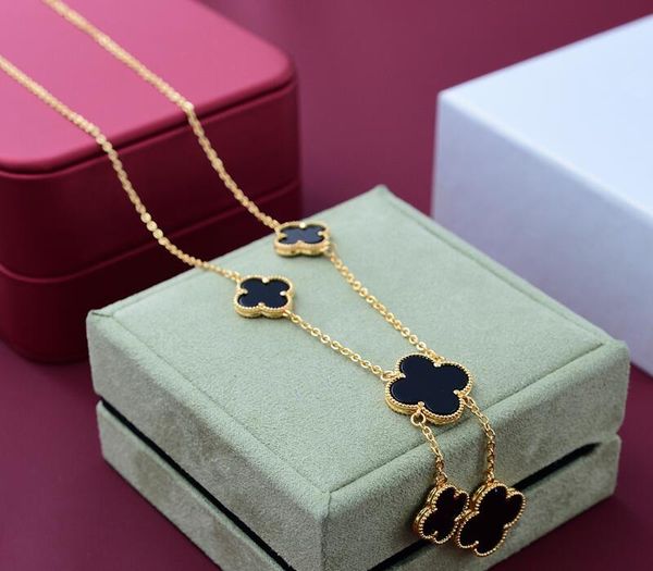 realfine888 5a vanca magic vintage 5 motifs pendant necklace in gold iconic luxury designer jewelry for woman with box, Silver
realfine888 5a vanca magic vintage 5 motifs pendant necklace in gold iconic luxury designer jewelry for woman with box, Silver