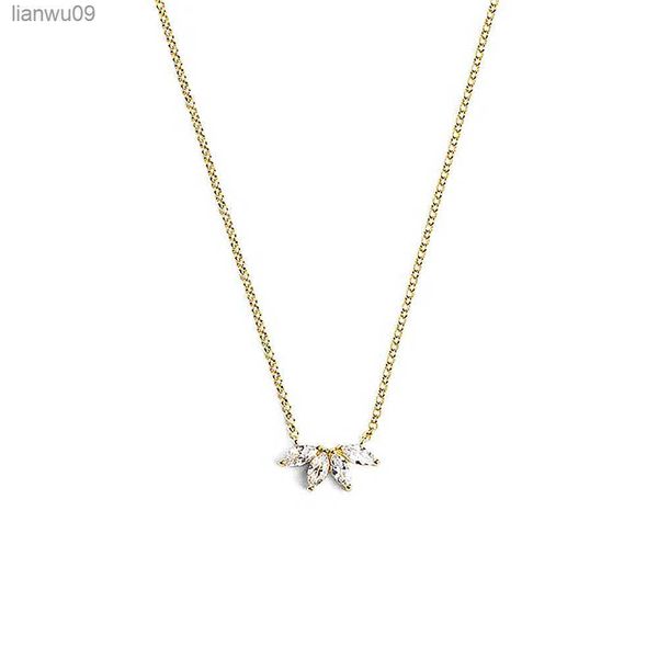 boako 925 sterling silver pendant necklace for women jewelry on the neck geometric zircon choker clavicle mujer collares bijoux l230704