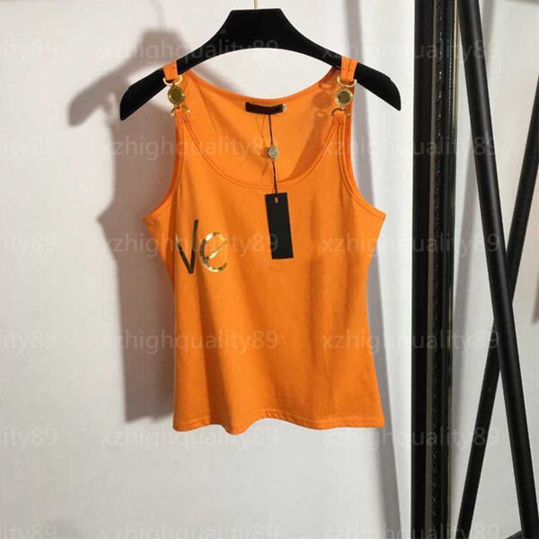 designer t shirt summer tank womens cool camisole medusa metal button foil letter print camisoles tanks stylish outing designers clothes wo, White
designer t shirt summer tank womens cool camisole medusa metal button foil letter print camisoles tanks stylish outing designers clothes wo, White