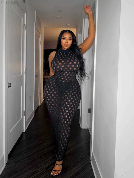 basic casual dresses plus size elegant dresses for chubby women hollow out clothing female luxury long robe 2023 summer women trendy party n, Black;gray
basic casual dresses plus size elegant dresses for chubby women hollow out clothing female luxury long robe 2023 summer women trendy party n, Black;gray