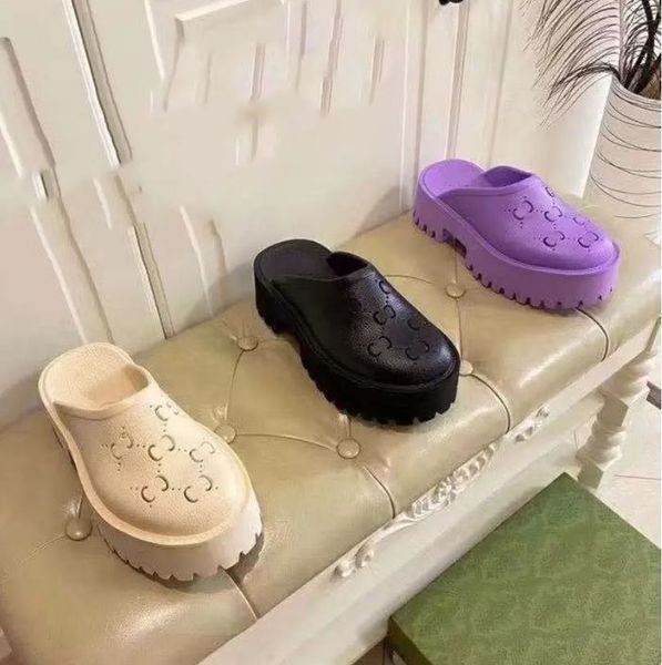 luxury brand designer shoes fashion macaroons hollow out slippers women ladies lovely sunny beach sandals gears thick bottom platform flip f, Black
luxury brand designer shoes fashion macaroons hollow out slippers women ladies lovely sunny beach sandals gears thick bottom platform flip f, Black