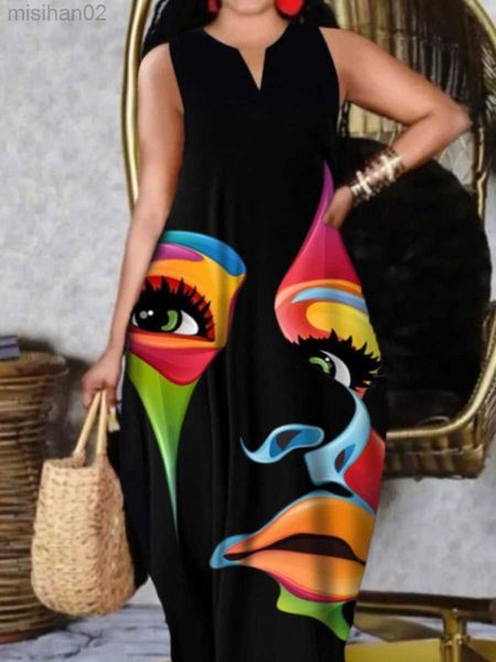 basic casual dresses lw plus size dress figure print cami loose v neck straight tank floor length a line stretch daily summer women clothing, Black;gray
basic casual dresses lw plus size dress figure print cami loose v neck straight tank floor length a line stretch daily summer women clothing, Black;gray