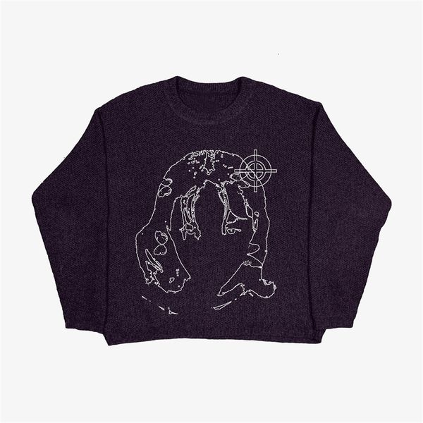 women's sweaters y2k punk women's printed sweater loose autumn and winter pullover personality casual 90s round neck jacket 23080, White;black
women's sweaters y2k punk women's printed sweater loose autumn and winter pullover personality casual 90s round neck jacket 23080, White;black