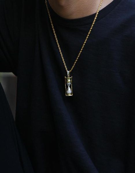 new hip hop jewelry hourglass pendant necklace golden micro pave cz zircons with chain for men women nice fashion gift rapper acce7772491, Silver
new hip hop jewelry hourglass pendant necklace golden micro pave cz zircons with chain for men women nice fashion gift rapper acce7772491, Silver