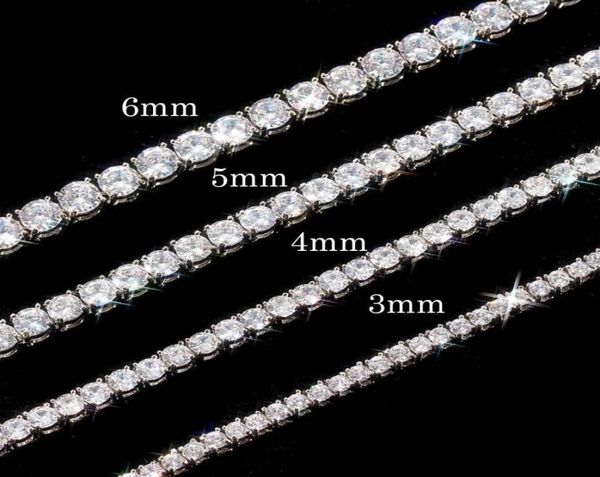 3456mm wide mens womens shining tennis chain necklace white round cubic zircons simulated diamond jewelry3107567, Silver
3456mm wide mens womens shining tennis chain necklace white round cubic zircons simulated diamond jewelry3107567, Silver
