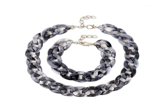 earrings necklace vintage bohemian leopard aceate acrylic choker bracelets jewelry set for women girl wedding party accessories 7114524, Silver
earrings necklace vintage bohemian leopard aceate acrylic choker bracelets jewelry set for women girl wedding party accessories 7114524, Silver