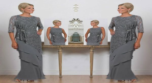 grey mother of the bride dresses long lace sequined ankle length half long sleeves mother039s gowns wedding guest dress plus si6310397, Black;red
grey mother of the bride dresses long lace sequined ankle length half long sleeves mother039s gowns wedding guest dress plus si6310397, Black;red