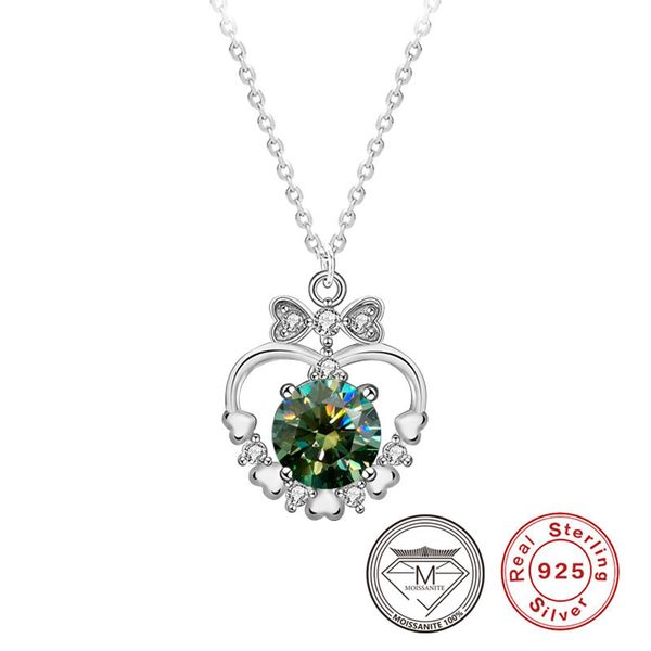 925 sterling silver moissanite bowknot heart pendant necklaces new designer diamond necklaces women jewelry
925 sterling silver moissanite bowknot heart pendant necklaces new designer diamond necklaces women jewelry