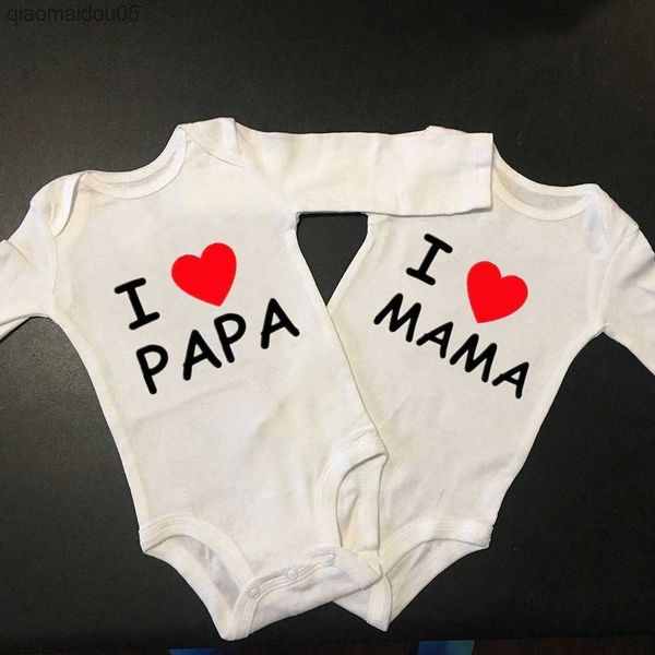 i love papa mama newborn baby bodysuit cotton long sleeve body baby boys girls onesies rompers baby twins clothes shower gift l230712, Blue
i love papa mama newborn baby bodysuit cotton long sleeve body baby boys girls onesies rompers baby twins clothes shower gift l230712, Blue