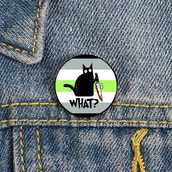 pins brooches agender pride halloween cat knife pin custom funny vintage brooches shirt lapel teacher bag badge pins for lover girl friends, Gray
pins brooches agender pride halloween cat knife pin custom funny vintage brooches shirt lapel teacher bag badge pins for lover girl friends, Gray