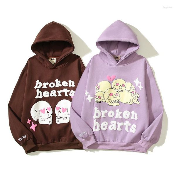 men's hoodies men y2k clothes vintage graffiti broken hearts print foam letter skull high street american casual sweatshirt couple, Black
men's hoodies men y2k clothes vintage graffiti broken hearts print foam letter skull high street american casual sweatshirt couple, Black