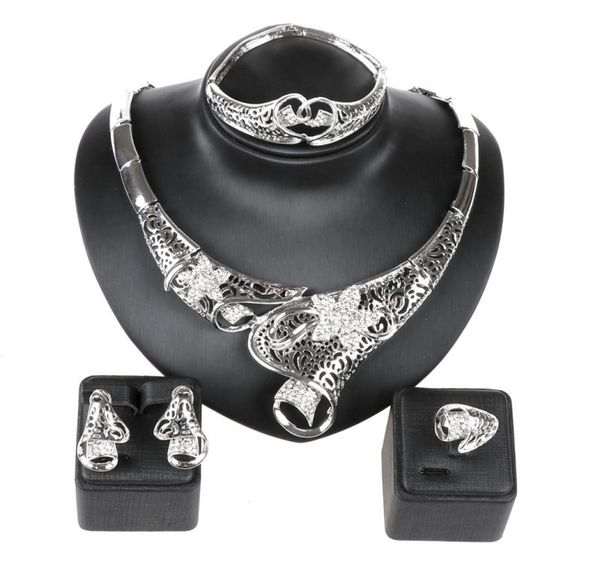 fashion brand african jewelry set new design 18k gold plated necklace bracelet earrings ring jewellery sets8158009, Slivery;golden
fashion brand african jewelry set new design 18k gold plated necklace bracelet earrings ring jewellery sets8158009, Slivery;golden