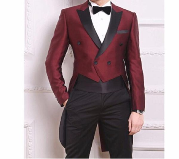 classic groomsmen peak lapel groom tuxedos tailcoatmorning style men suits weddingprom man blazer jacketpantsbow tie m29184312, Black;gray
classic groomsmen peak lapel groom tuxedos tailcoatmorning style men suits weddingprom man blazer jacketpantsbow tie m29184312, Black;gray