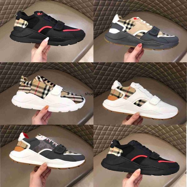 burbreryity fashion brand men's shoes leather color blocking thick soled shoes fashion trend sports small white shoes leather shoes, Black
burbreryity fashion brand men's shoes leather color blocking thick soled shoes fashion trend sports small white shoes leather shoes, Black