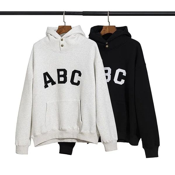 mens womens hoodies fashion letter abc gray/black hoodie autumn winter round neck long sleeve hooded pullover clothes 
mens womens hoodies fashion letter abc gray/black hoodie autumn winter round neck long sleeve hooded pullover clothes