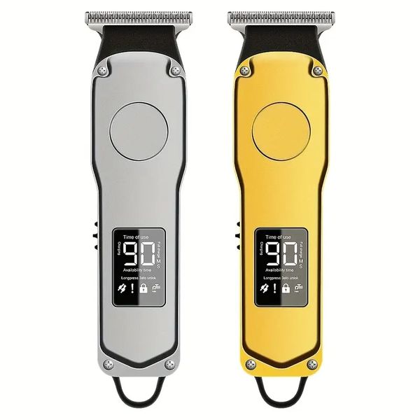 professional haircut kit: digital display electric hair clipper with push engraving trimmer for home hair cutting
professional haircut kit: digital display electric hair clipper with push engraving trimmer for home hair cutting