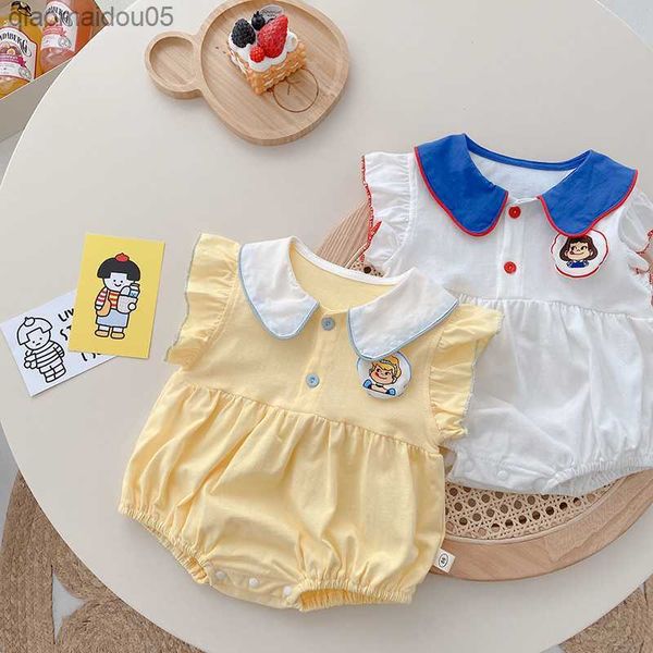 infantil bodysuits cartoon sleeveless onesie girls baby cute cotton rompers summer newborn come new thin cotton jumpsuit l230712, Blue
infantil bodysuits cartoon sleeveless onesie girls baby cute cotton rompers summer newborn come new thin cotton jumpsuit l230712, Blue