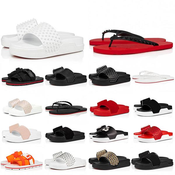 luxury designer slippers men rivets shoes fluffy slipper women mens black white beige soft red platform cool sandal flat slides flip flops p
luxury designer slippers men rivets shoes fluffy slipper women mens black white beige soft red platform cool sandal flat slides flip flops p