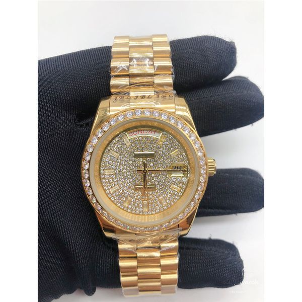 designer fashion day date 40 watches men women automatic movement watch oyster president bracelet platinum watchs ice-blue dial fluted bezel, Silver
designer fashion day date 40 watches men women automatic movement watch oyster president bracelet platinum watchs ice-blue dial fluted bezel, Silver