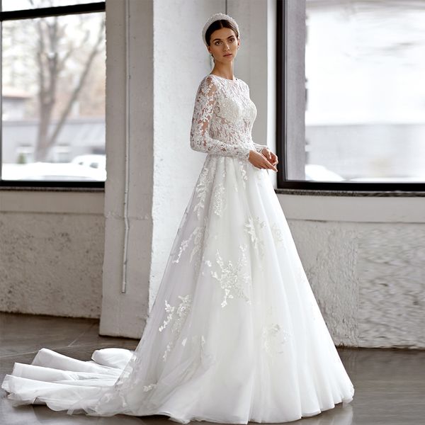 lace beads bling bling wedding dress with long poet sleeves illusion beading wedding gown button bridal dresses, White
lace beads bling bling wedding dress with long poet sleeves illusion beading wedding gown button bridal dresses, White