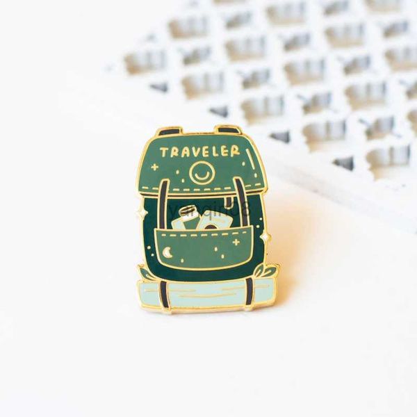 pins brooches traveler's backpack enamel pin travel metal badge camping lapel pins gifts for traveler brooch jewelry accessory hkd23080, Gray
pins brooches traveler's backpack enamel pin travel metal badge camping lapel pins gifts for traveler brooch jewelry accessory hkd23080, Gray