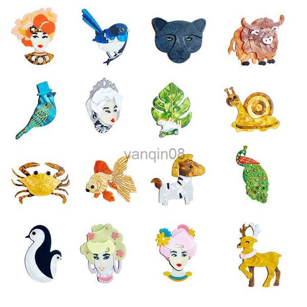 pins brooches new cartoon peacock crab bird fish snail acrylic brooches for women kids lovely handmad crafts lapel pins party jewelry gifts, Gray
pins brooches new cartoon peacock crab bird fish snail acrylic brooches for women kids lovely handmad crafts lapel pins party jewelry gifts, Gray