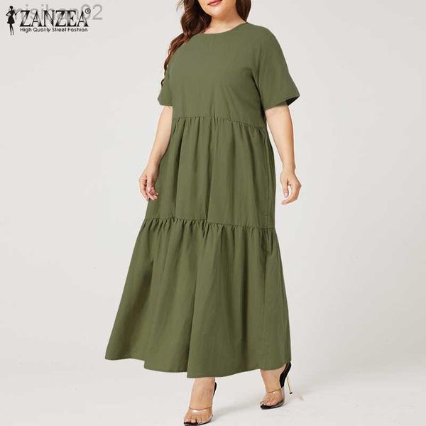 basic casual dresses zanzea plus size women sundress summer elegant o neck short sleeve asual ruffle party vestido robe femme solid loose lo, Black;gray
basic casual dresses zanzea plus size women sundress summer elegant o neck short sleeve asual ruffle party vestido robe femme solid loose lo, Black;gray