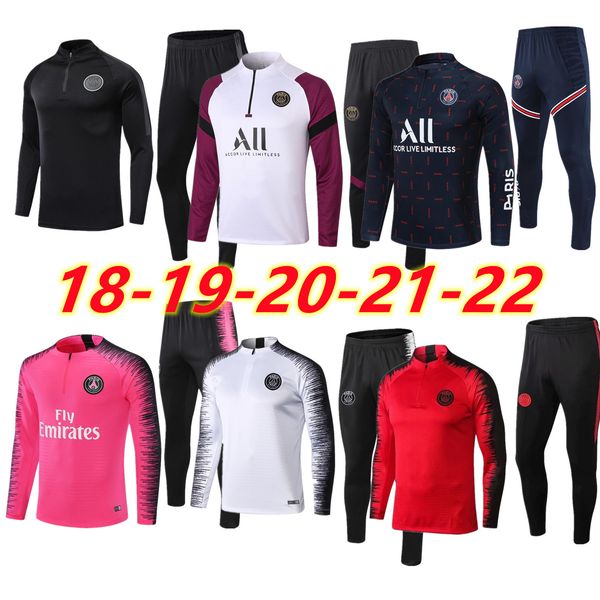 19 20 21 22 kids psgs paris tracksuits training chandal mbappe survetement foot tuta jacket retro futbol soccer football men kit, Black
19 20 21 22 kids psgs paris tracksuits training chandal mbappe survetement foot tuta jacket retro futbol soccer football men kit, Black