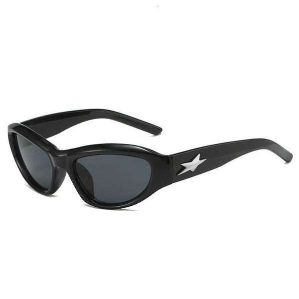 designer y2k sunglasses luxury brand metal star sports glasses fashion sunglasses new sunglasses spicy girl gm uv protection glasses for men, White;black
designer y2k sunglasses luxury brand metal star sports glasses fashion sunglasses new sunglasses spicy girl gm uv protection glasses for men, White;black