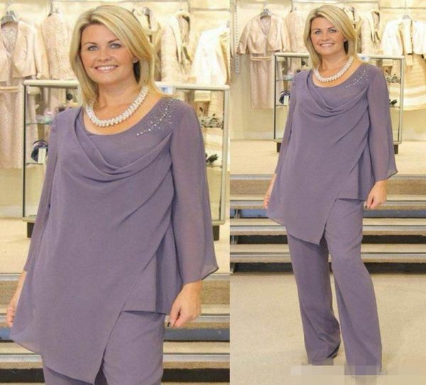 elegant pastel purple mother of the bride suits pants long sleeves scoop neclk ruched chiffon beaded custom made plus size evening7884829, Black;red
elegant pastel purple mother of the bride suits pants long sleeves scoop neclk ruched chiffon beaded custom made plus size evening7884829, Black;red