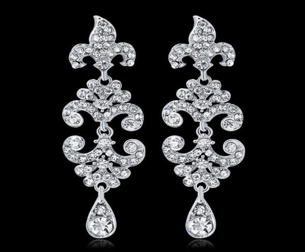 new arrival luxury silver bridal earrings rhinestone diamond jewelry wedding evening party gift decoration accessorie9396568, White
new arrival luxury silver bridal earrings rhinestone diamond jewelry wedding evening party gift decoration accessorie9396568, White