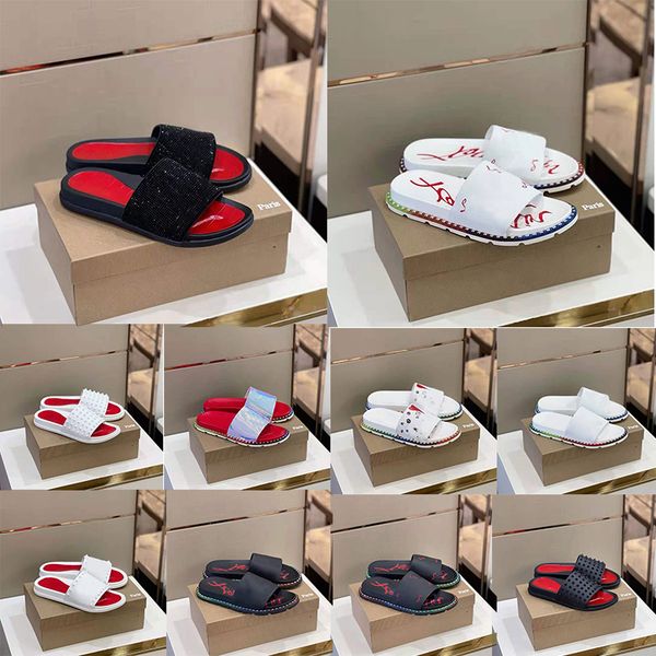 luxury designer slippers men rivets shoes fluffy slipper women mens black white beige soft red platform sandal flat slides flip flops pool p
luxury designer slippers men rivets shoes fluffy slipper women mens black white beige soft red platform sandal flat slides flip flops pool p