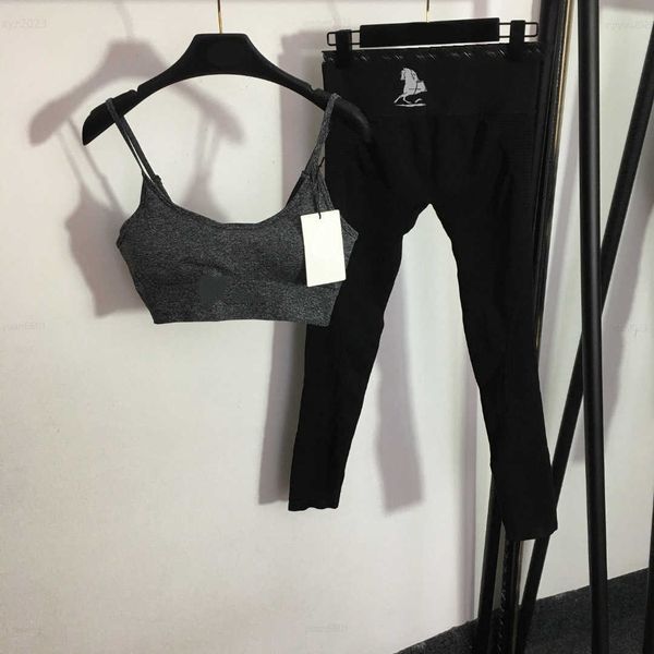 womens tracksuit designer clothing girl sports set size s-xl 2pcs bandeau camisole and letter webbing elastic leggings aug03, Gray
womens tracksuit designer clothing girl sports set size s-xl 2pcs bandeau camisole and letter webbing elastic leggings aug03, Gray