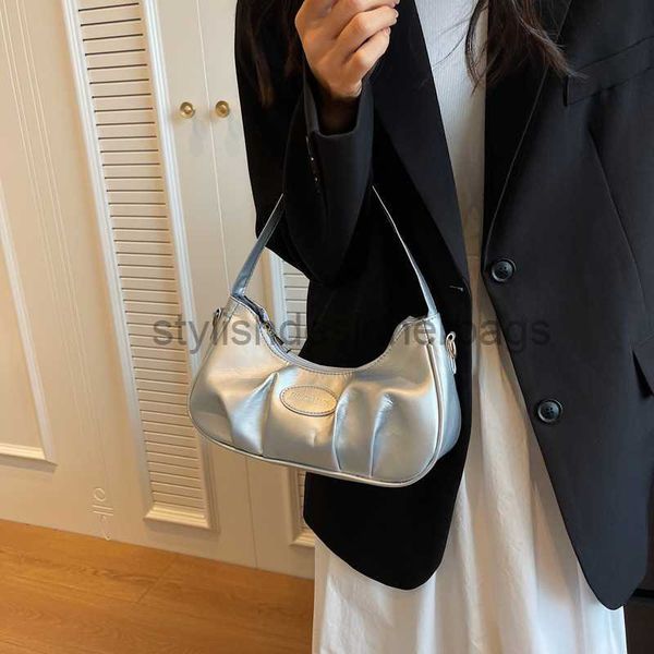 a niche texture silver bag for 2023 new summer single crossbody with high-end pleated underarm crescent moon bagstylishdesignerbags
a niche texture silver bag for 2023 new summer single crossbody with high-end pleated underarm crescent moon bagstylishdesignerbags