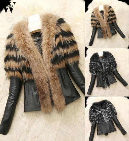 women039s wool blends womail women jacket coat autumn winter warm leather faux motorcycle female streetwear overcoat7951325, Black
women039s wool blends womail women jacket coat autumn winter warm leather faux motorcycle female streetwear overcoat7951325, Black