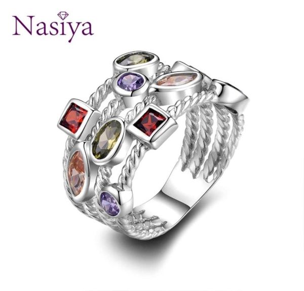 nasiya 100 genuine silver 925 jewelry rings for women multiple colorful gemstones wedding ring luxury jewelry engagement gift v1981839751, Slivery;golden
nasiya 100 genuine silver 925 jewelry rings for women multiple colorful gemstones wedding ring luxury jewelry engagement gift v1981839751, Slivery;golden