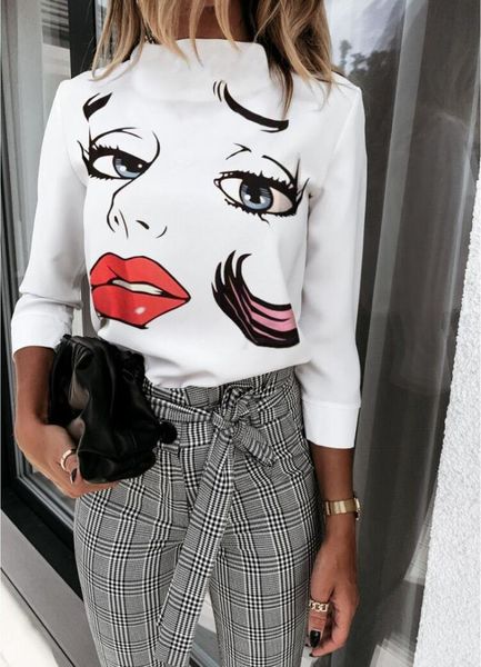 fashion new womens printing ol face & tees long sleeve ladies party casual drs size s-3xl3298349, White
fashion new womens printing ol face & tees long sleeve ladies party casual drs size s-3xl3298349, White