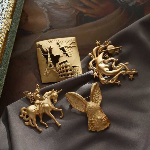 pins brooches cute fairy frosted gold color retro animal brooches creative women children party clothing accessories brooch hkd230807, Gray
pins brooches cute fairy frosted gold color retro animal brooches creative women children party clothing accessories brooch hkd230807, Gray