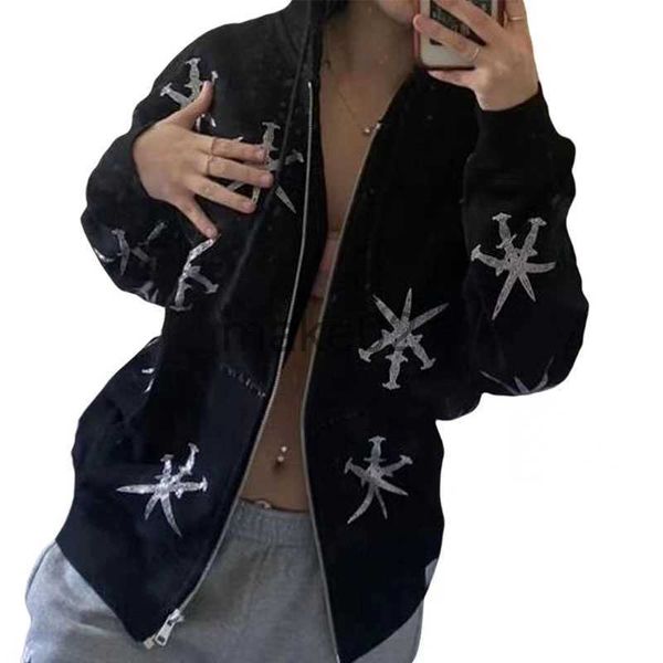 women's hoodies sweatshirts vintage rhinestone pattern oversized black hoodies women zip up long sleeve gothic aesthetic winter fashion
women's hoodies sweatshirts vintage rhinestone pattern oversized black hoodies women zip up long sleeve gothic aesthetic winter fashion