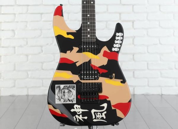 promotion japan george lynch kamikaze 1 black camouflage electric guitar floyd rose tremolo bridge black hardware single coil neck pickup do
promotion japan george lynch kamikaze 1 black camouflage electric guitar floyd rose tremolo bridge black hardware single coil neck pickup do