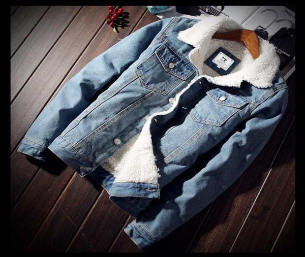 winter sheepskin jeans jacket fashion trendy korean loose lamb fur lining coat for men thick mens clothing jackets3808301, Black;brown
winter sheepskin jeans jacket fashion trendy korean loose lamb fur lining coat for men thick mens clothing jackets3808301, Black;brown