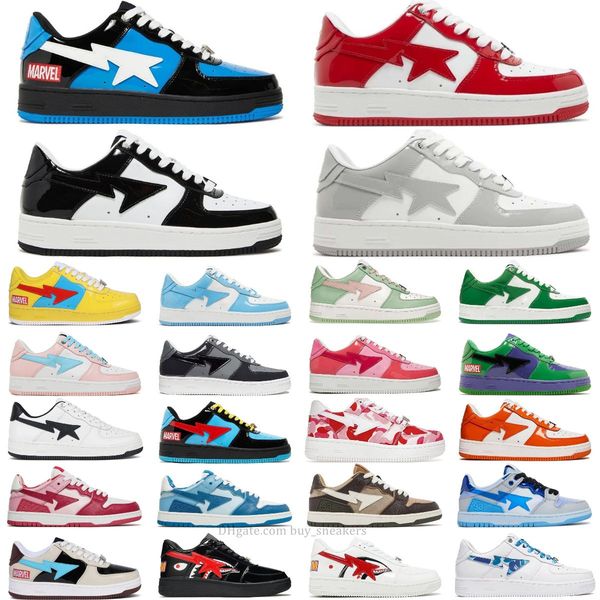 with box a bathing ape sk8 men women casual shoes sta low abc camo stars white black grey green red purple designer sneakers bapestas platfo
with box a bathing ape sk8 men women casual shoes sta low abc camo stars white black grey green red purple designer sneakers bapestas platfo