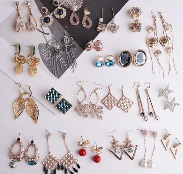 10pairslot mix style fashion stud earrings nail for gift craft jewelry earring ew0505574619, Golden;silver
10pairslot mix style fashion stud earrings nail for gift craft jewelry earring ew0505574619, Golden;silver